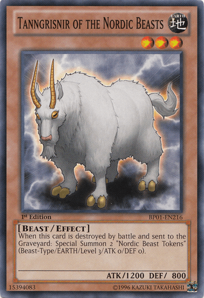 Tanngrisnir of the Nordic Beasts [BP01-EN216] Common - Josh's Cards