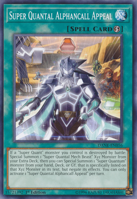Super Quantal Alphancall Appeal [DANE-EN056] Common - Josh's Cards