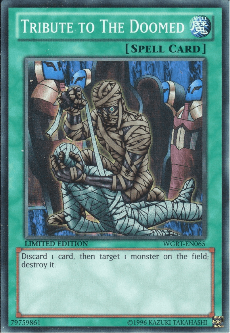 Tribute to The Doomed [WGRT-EN065] Super Rare - Josh's Cards