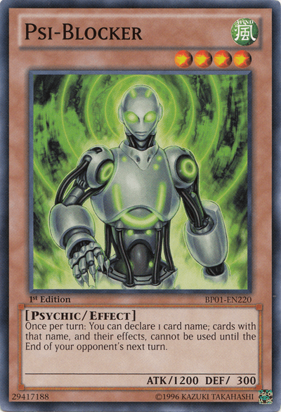 Psi-Blocker [BP01-EN220] Common - Josh's Cards