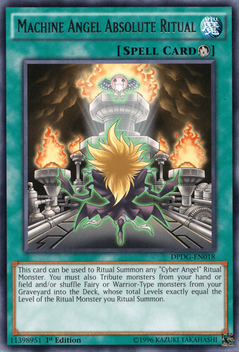 Machine Angel Absolute Ritual [DPDG-EN018] Rare - Josh's Cards