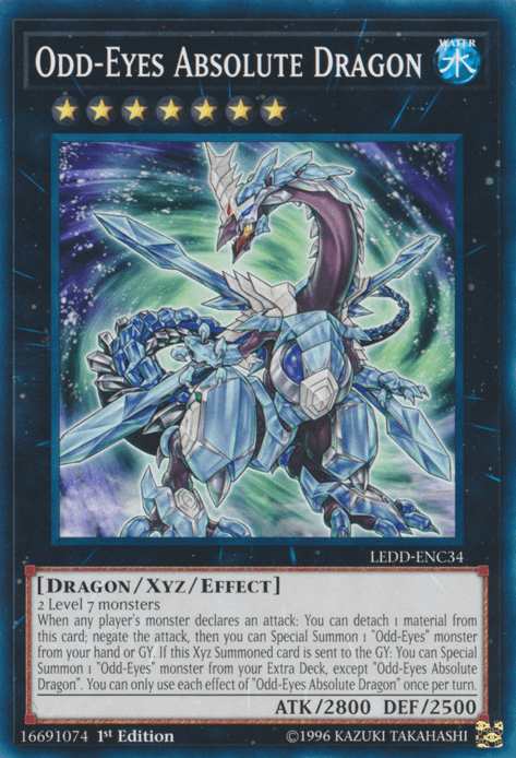 Odd-Eyes Absolute Dragon [LEDD-ENC34] Common - Josh's Cards