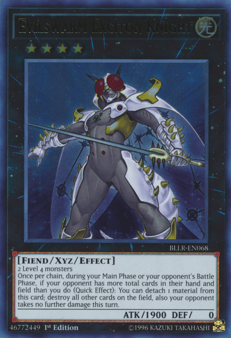 Evilswarm Exciton Knight [BLLR-EN068] Ultra Rare - Josh's Cards