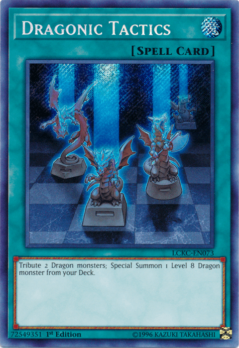 Dragonic Tactics [LCKC-EN073] Secret Rare - Josh's Cards