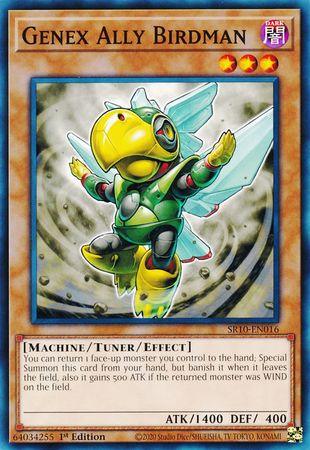 Genex Ally Birdman [SR10-EN016] Common - Josh's Cards