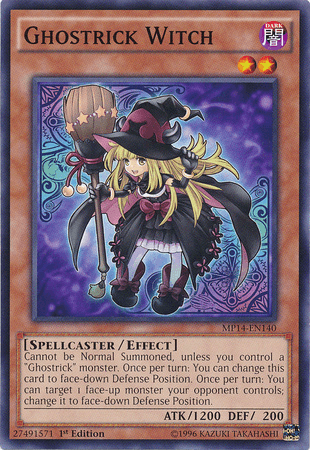 Ghostrick Witch [MP14-EN140] Common - Josh's Cards