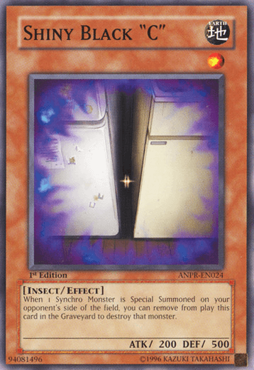Shiny Black "C" [ANPR-EN024] Common - Josh's Cards