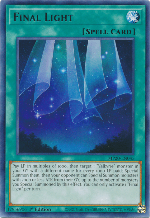 Final Light [MP20-EN045] Rare - Josh's Cards