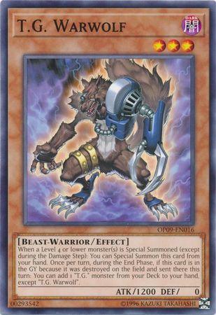 T.G. Warwolf [OP09-EN016] Common - Josh's Cards