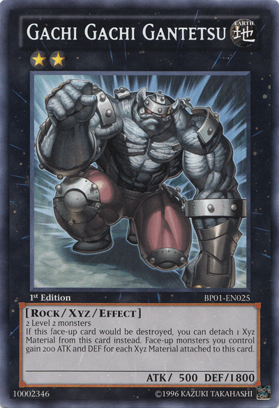 Gachi Gachi Gantetsu [BP01-EN025] Rare - Josh's Cards