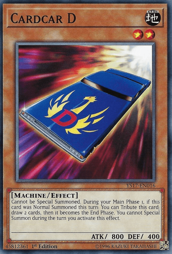 Cardcar D [YS17-EN016] Common - Josh's Cards