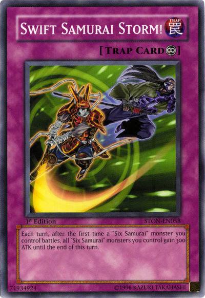 Swift Samurai Storm! [STON-EN058] Common - Josh's Cards