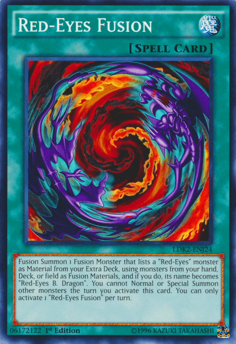 Red-Eyes Fusion [LDK2-ENJ24] Common - Josh's Cards