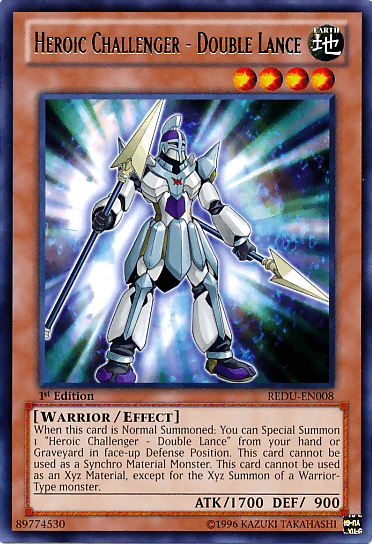 Heroic Challenger - Double Lance [REDU-EN008] Rare - Josh's Cards
