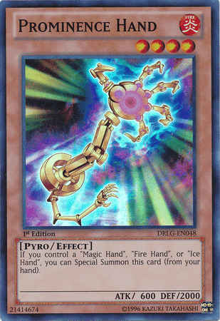 Prominence Hand [DRLG-EN048] Super Rare - Josh's Cards
