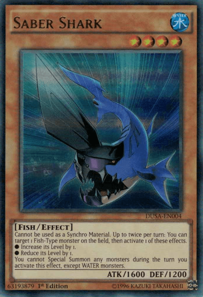 Saber Shark [DUSA-EN004] Ultra Rare - Josh's Cards