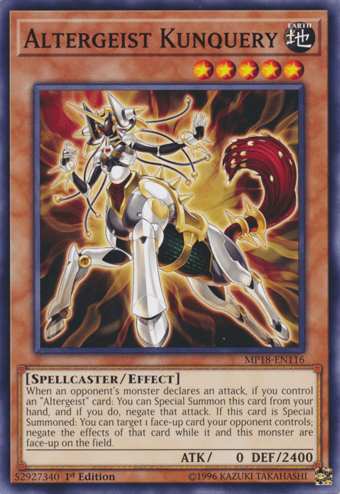 Altergeist Kunquery [MP18-EN116] Common - Josh's Cards
