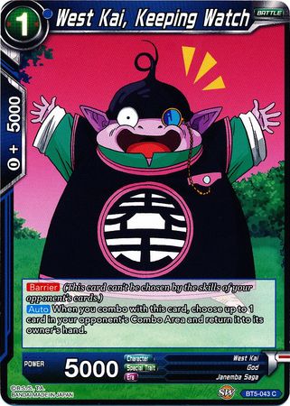 West Kai, Keeping Watch (BT5-043) [Miraculous Revival] Parallel Foil