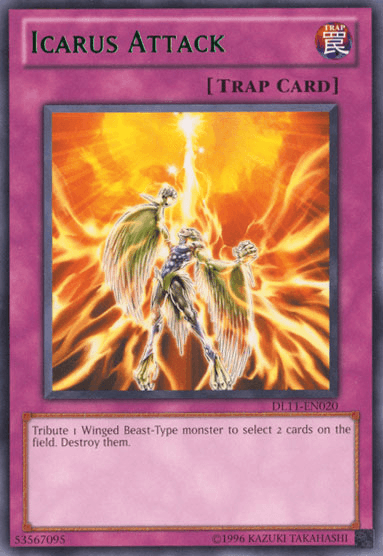 Icarus Attack (Green) [DL11-EN020] Rare - Josh's Cards