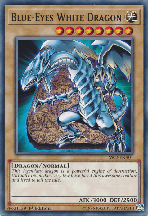 Blue-Eyes White Dragon [SS02-ENA01] Common - Josh's Cards