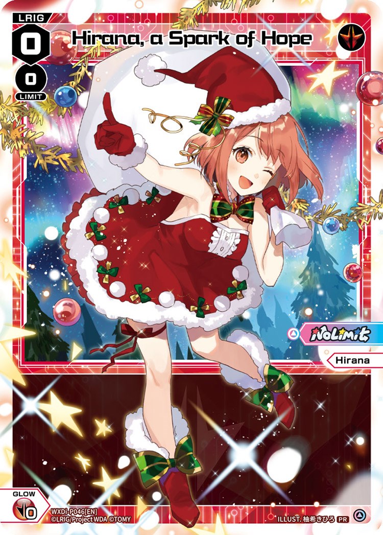 Hirana, a Spark of Hope (Christmas) (WXDi-P015) [Promo Cards]