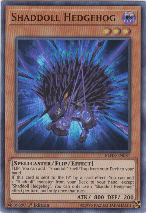 Shaddoll Hedgehog [BLHR-EN081] Ultra Rare - Josh's Cards