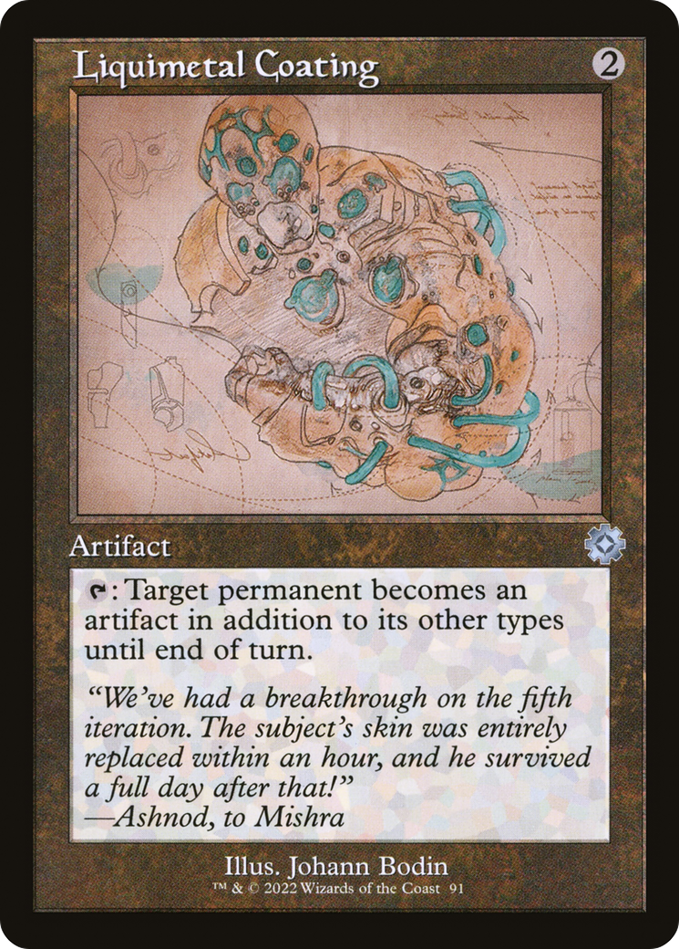 Liquimetal Coating (BRR-091) - The Brothers' War Retro Artifacts Foil