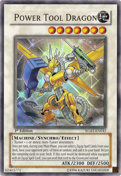 Power Tool Dragon [RGBT-EN042] Ultra Rare - Josh's Cards