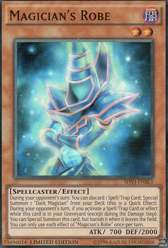 Magician's Robe [SHVI-ENSE3] Super Rare - Josh's Cards
