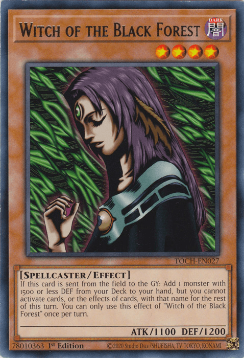 Witch of the Black Forest [TOCH-EN027] Rare - Josh's Cards