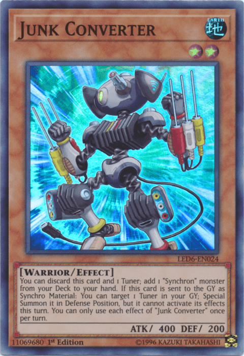 Junk Converter [LED6-EN024] Super Rare - Josh's Cards