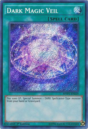 Dark Magic Veil [MVP1-ENS19] Secret Rare - Josh's Cards