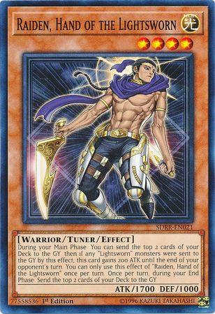 Raiden, Hand of the Lightsworn [SDRR-EN021] Common - Josh's Cards