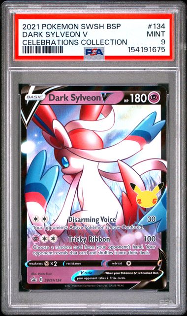 Dark Sylveon V Promo SWSH134 PSA 9