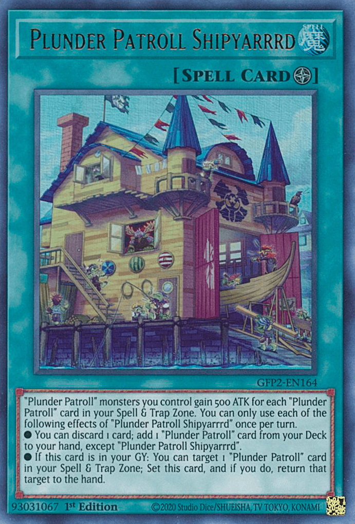 Plunder Patroll Shipyarrrd [GFP2-EN164] Ultra Rare - Josh's Cards