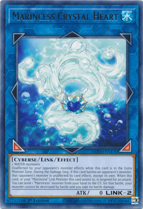 Marincess Crystal Heart [MP20-EN170] Rare - Josh's Cards