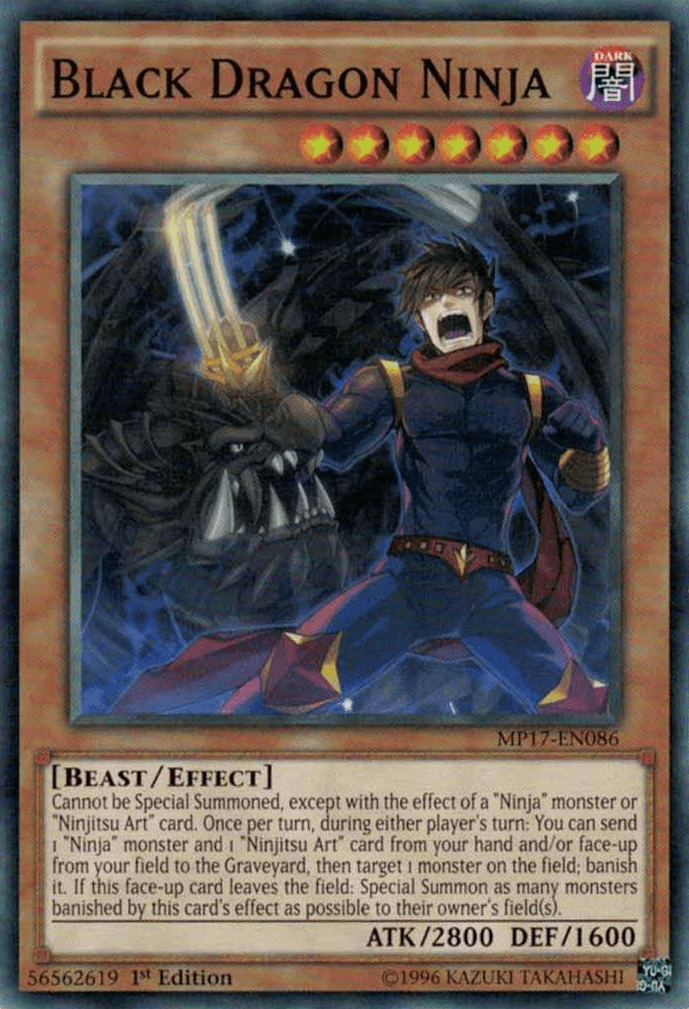 Black Dragon Ninja [MP17-EN086] Common - Josh's Cards