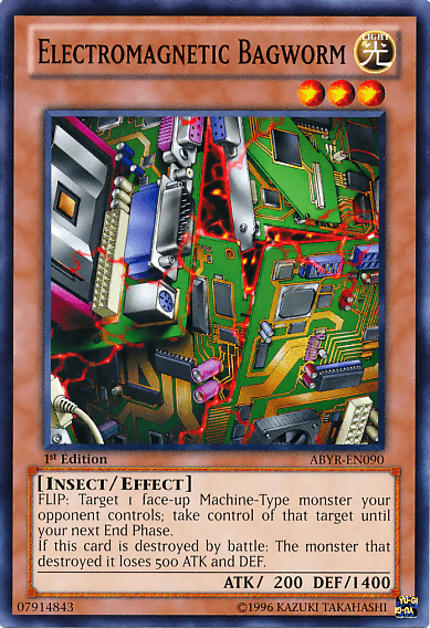 Electromagnetic Bagworm [ABYR-EN090] Common - Josh's Cards