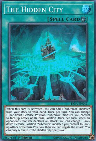 The Hidden City [FIGA-EN049] Super Rare - Josh's Cards