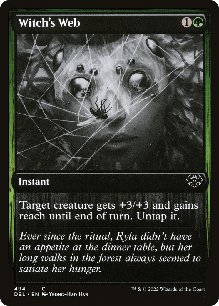 Witch's Web (DBL-494) - Innistrad: Double Feature Foil