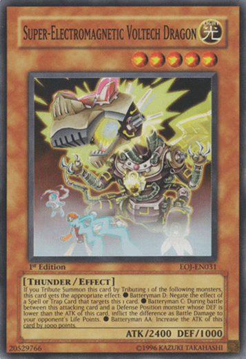 Super-Electromagnetic Voltech Dragon [EOJ-EN031] Super Rare - Josh's Cards
