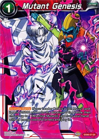 Mutant Genesis (EX06-07) [Special Anniversary Set] Parallel Foil