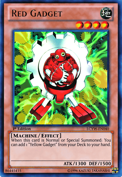 Red Gadget [LCYW-EN040] Ultra Rare - Josh's Cards