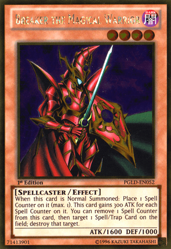 Breaker the Magical Warrior [PGLD-EN052] Gold Rare - Josh's Cards