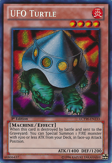 UFO Turtle [LCYW-EN233] Secret Rare - Josh's Cards