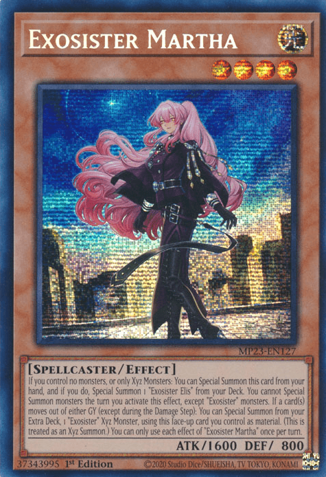 Exosister Martha [MP23-EN127] Prismatic Secret Rare - Josh's Cards
