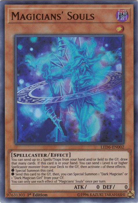 Magicians' Souls [LED6-EN002] Ultra Rare - Josh's Cards