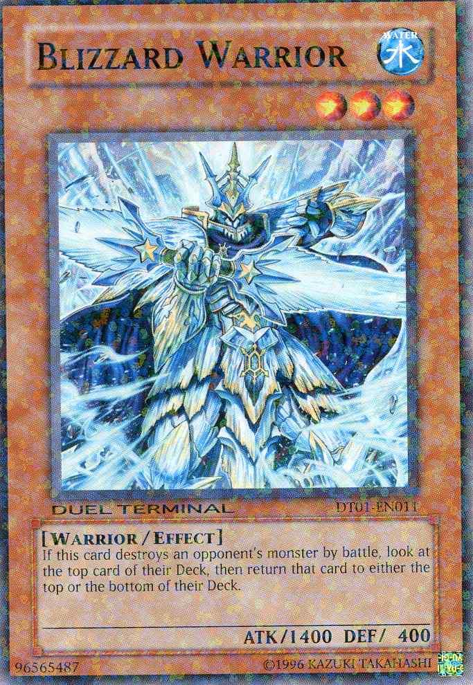 Blizzard Warrior [DT01-EN011] Common - Josh's Cards