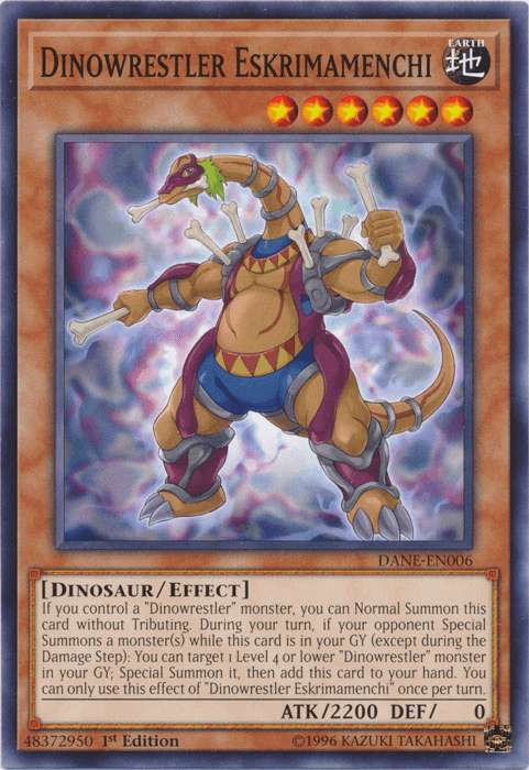 Dinowrestler Eskrimamenchi [DANE-EN006] Common - Josh's Cards