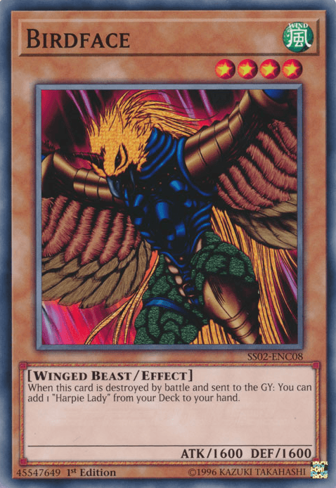 Birdface [SS02-ENC08] Common - Josh's Cards